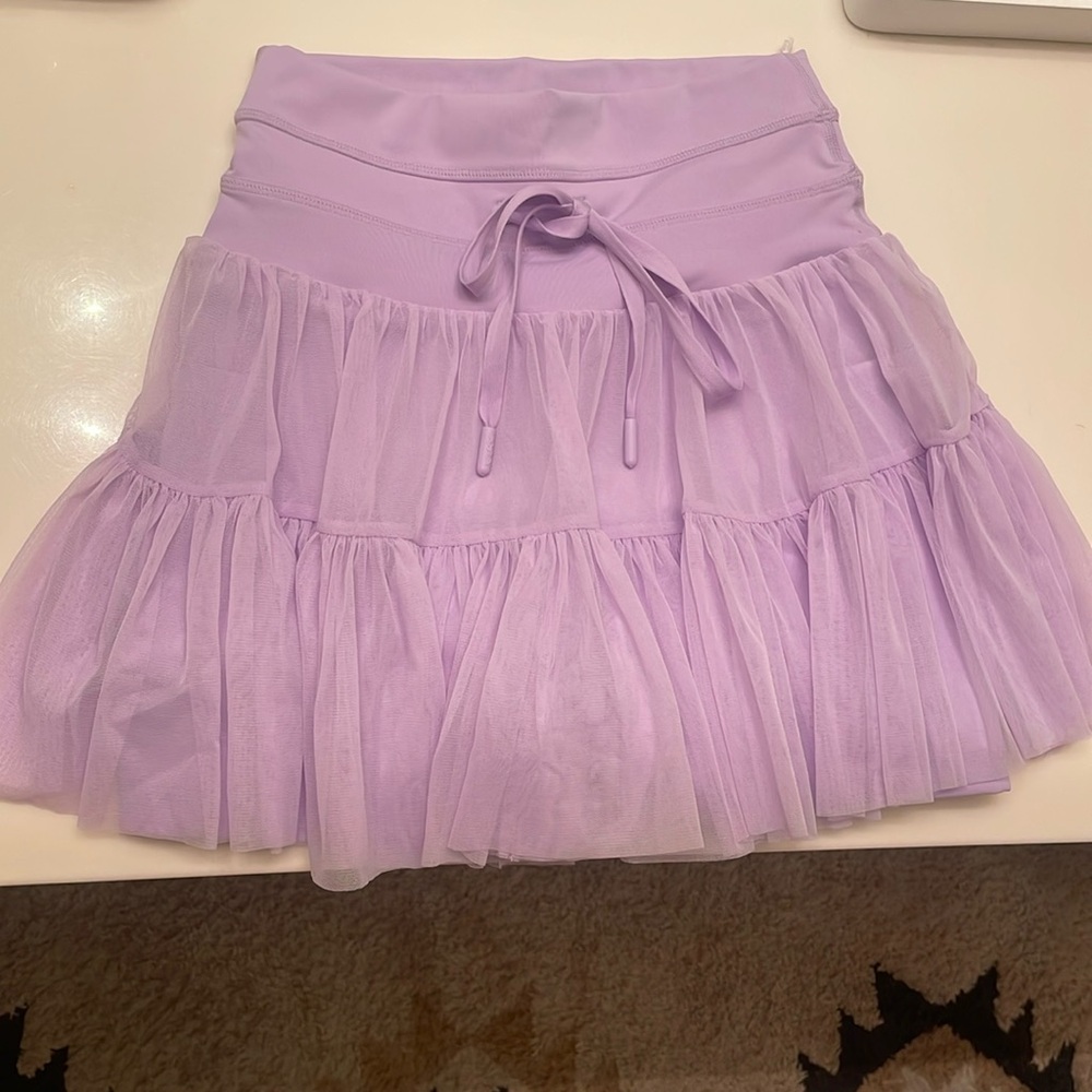 Pop flex Active Digital Lavender Pirouette Skirt